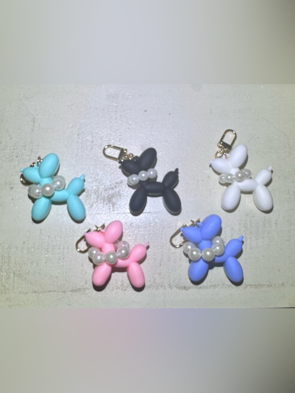 Choice 2.3 Inch Balloon Dog Keychain Charm